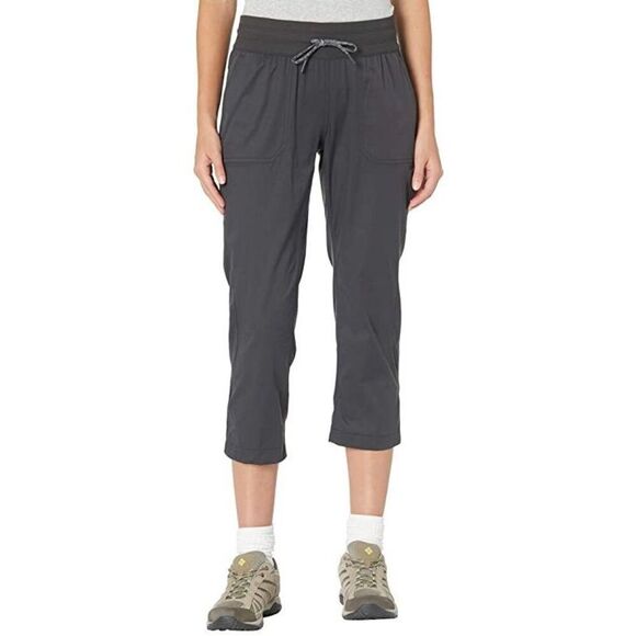The North Face Aphrodite 2.0 Motion Water Repellent Crop Pants Grey Size Size XL - Picture 1 of 3